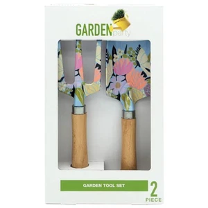 Garden Party Garden Tool Set 2 Piece Floral Tools Kit Home Tool Sets Equipment B - Picture 1 of 8