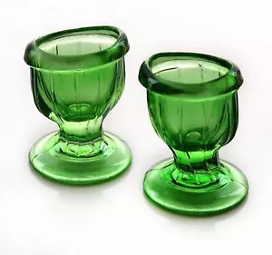 Glass Eye Wash Cup Set of 2Keep Your Eyes Clean and Healthy with Storage Cont - Picture 1 of 5