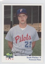 1992 Classic Best Peninsula Pilots Scott Pitcher #9