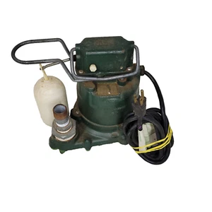 Zoeller Sump Pump M53-D Cast Iron Submersible with Float 1-1/2" npt 115V Flood - Picture 1 of 20