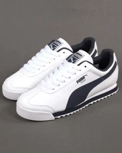 Puma Roma Trainer White / Navy - Picture 1 of 4