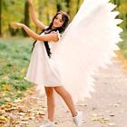 Floating Angel Wings White Birds Costume Accessory  Teen Adult Goddess White