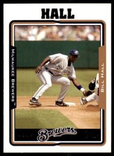 2005 Topps Bill Hall . Milwaukee Brewers #143