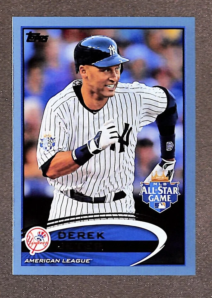 2012 Topps Update Series All Star Game Walmart Blue #US119 Derek Jeter - Image 1 of 3