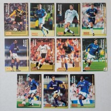 EVERTON Merlin Ultimate Complete Team Card Set 1995 Football Premier League