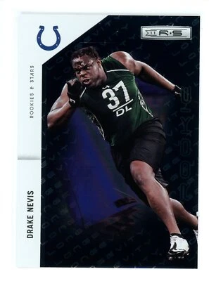 2011 Panini Rookies & Stars Longevity #187 Drake Nevis Silver RC Colts /249 - Image 1 of 2