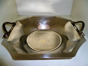 Rarität seltene 8-eckige Schale Obstschale FILTER QUEEN aus USA 40er-50er Jahre - Bild 1 von 12