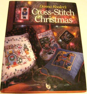 Donna Kooler's Cross-Stitch Christmas 1994 Hardcover Book - Imagen 1 de 5