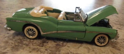 1953 Buick Skylark Convertible Green Franklin Mint Diecast Car 1:43 Scale - Image 1 of 4