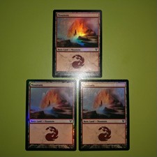 FOIL Mountain #240 x3 Avacyn Restored 3x Magic the Gathering MTG