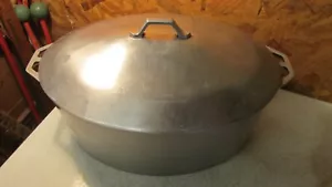 Old Super Maid Cast Aluminum Oval Roaster - Picture 1 of 4