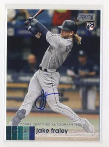  2020 Stadium Club Auto #AJFR Jake Fraley Seattle Mariners AU BX5 - Picture 1 of 2