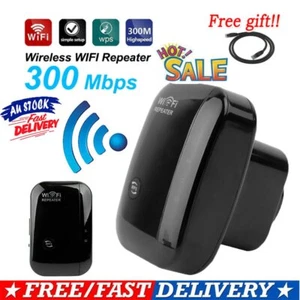 FAST SPEED 300Mbps WiFi RepeatNJ Wireless Signal Extender Booster Range Router - Picture 1 of 11