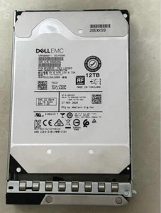 9HXK6 DELL 12TB 7.2K SAS 3.5 12Gb/s HD 14GEN 512e FOR PE R640 R740 R740XD - Picture 1 of 2