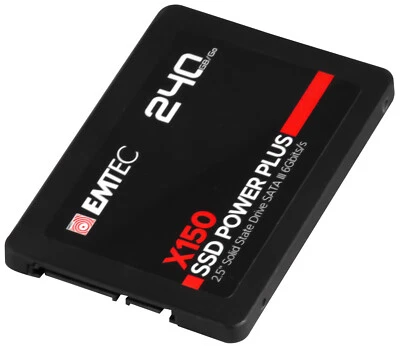Ssd Emtec Power Plus X150 Tlc 240Gb Sata Iii 2.5'' - Immagine 1 di 3