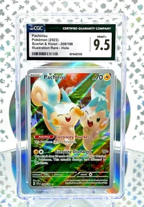 CGC 9.5 Pachirisu 208/198 S&V Base Set Secret Illustration Rare Pokemon Card - Picture 1 of 1