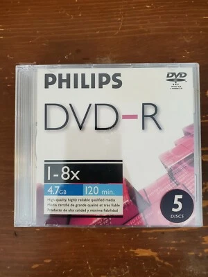 Philips DVD-R 5 Disc - Image 1 of 2