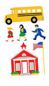 MRS GROSSMANS LARGE SCHOOL STICKER SHEET - Bild 1 von 1