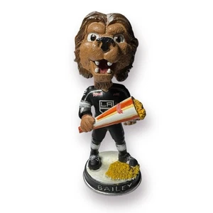 Los Angeles Kings Bailey Mascota Palomitas Bobblehead NHL Hockey - Imagen 1 de 6