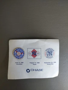 New York Yankees pin 1928 World Series Chase SGA sealed backing card WS NY  - Picture 1 of 3