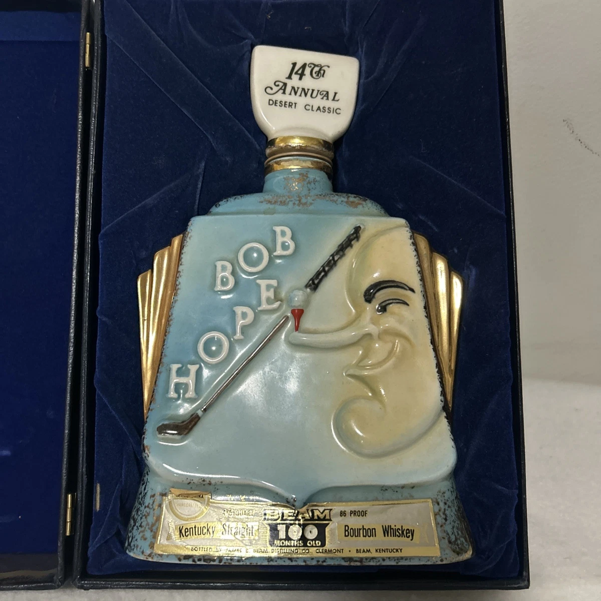 Golf Decanter In Jim Beam Advertising for sale | eBay