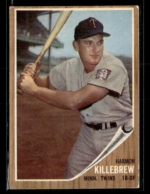 1962 Topps #70 Harmon Killebrew - Image 1 of 2