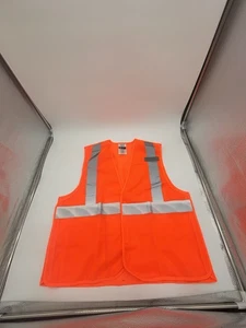 8215BA S Orange Type R Class 2 Breakaway Mesh Vest ERG21065 - Picture 1 of 3
