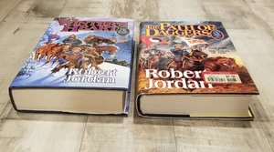 Wheel of Time Book 8 The Path of Daggers Book 9 Winters Heart Jordan 1st Ed/1st - Picture 1 of 9
