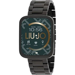 Smartwatch LIU JO LUXURY VOICE SLIM SWLJ086 Acier Inoxydable Noir Touchscreen - Photo 1/1