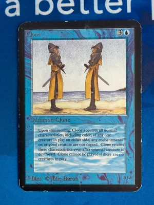 MTG Alpha Clone moderately played Magic the Gathering - Image 1 of 2