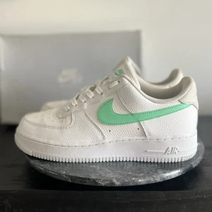 Nike Air Force 1 ‘07 315115-164 Women’s sz. 8.5 White Green Glow w/Box - Picture 1 of 12
