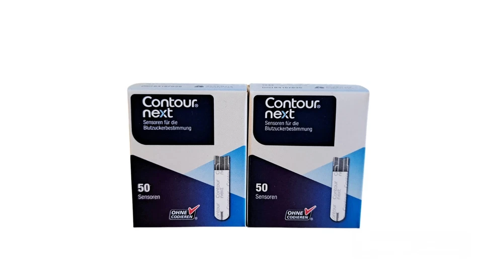 Contour Next 2×50 Sensoren 100 Stück  MHD 04.2026 - Bild 1 von 1