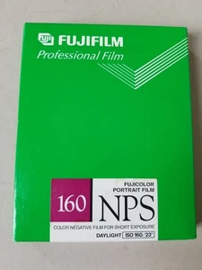 Fujifilm NPS 160 4" x 5" Sealed pack of 10 sheets. Dated 11/2004 - Picture 1 of 2