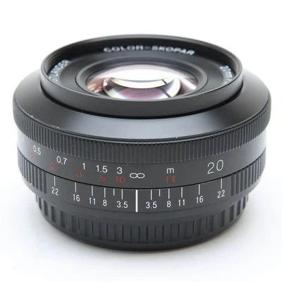 Voigtlander COLOR-SKOPAR 20mm F/3.5 SLII Aspherical (Canon EF) #396 - Image 1 of 4