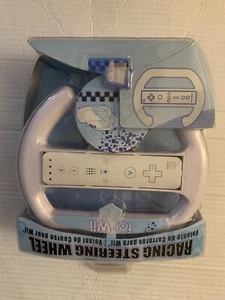 Racing Steering Wheel For Wii - Brand New Sealed - Wheel And Mount - Picture 1 of 2