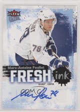 2008-09 Fleer Ultra Fresh Ink Marc Pouliot Marc-Antoine Pouliot #FI-MP Auto