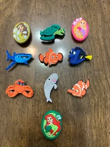 Finding Nemo Disney Princesses 10 pcs Shoe Charms Bracelet Charms - Picture 1 of 2