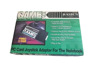 *RARE* Vintage BASICS Gameport Joystick To PCMCIA II/III Adapter 404-0014-999 - Photo 1/8