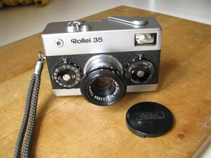 Rollei 35 Carl Zeiss 40mm Tessar f/3.5 Lens *Made in Germany*