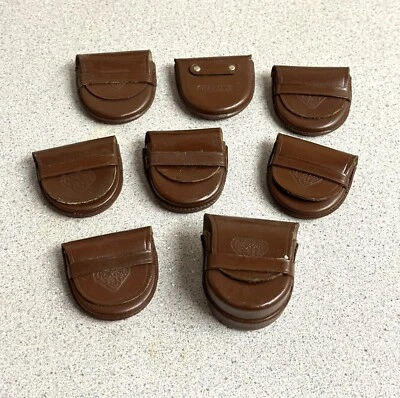 Vintage 8 Rollei Rolleiflex Bay Filter Leather Carrying Case For Lens Germany - Image 1 of 4