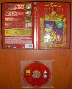 Los Simpson Contra el Mundo [DVD] Homer Bart Lisa Marge Maggie, Versión Española - Imagen 1 de 1
