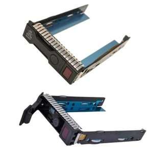 4x HP HDD Caddy Rahmen 3.5 Zoll SAS / SATA G8 G9 G10 DL360 DL380 651314-001 - Afbeelding 1 van 5