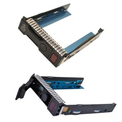 4x HP HDD Caddy Frame 3.5" SAS / SATA G8 G9 G10 DL360 DL380 651314-001 - Image 1 of 4