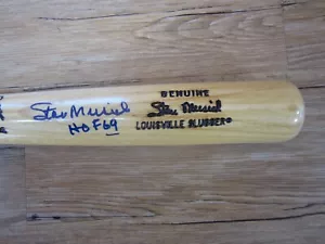 Stan Musial Autograph Signed Auto Model Bat St. Louis Cardinals HOF 69 PSA/DNA - Picture 1 of 6