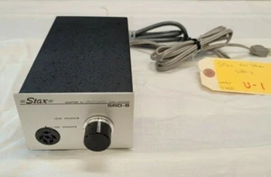 Stax Adaptor ES Electrostatic Ear-Speaker SRD-6 Headphones Control Box Vintage - Picture 1 of 5