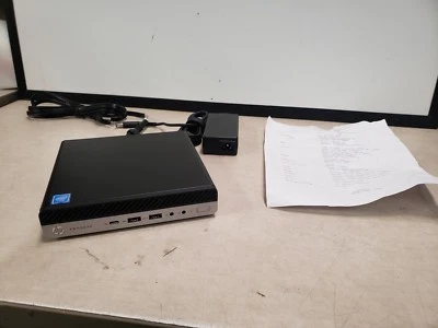 HP ProDesk 600 G3 Mini Business Desktop PC Intel G3930T 4GB NO HDD - Image 1 of 4