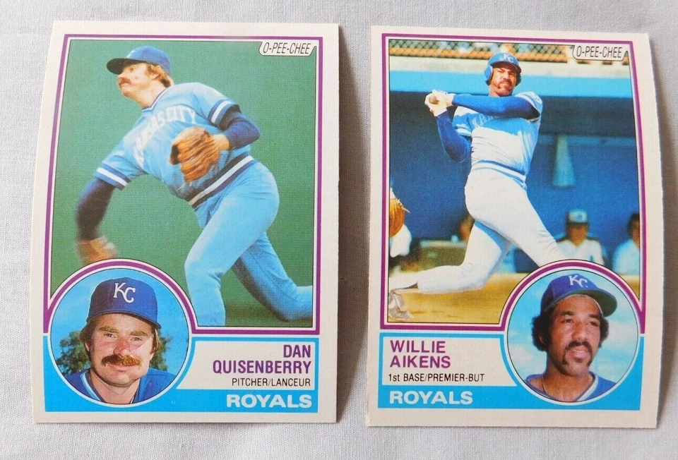 1983 O-Pee-Chee Kansas City Royals Baseball Card Pick one - Image 1 of 1