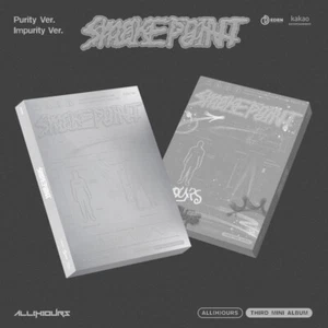 ALL(H)OURS Smoke Point 3° Mini Album 2SET CD+Photobook+Photocard+Etc+Tracking# - Foto 1 di 4