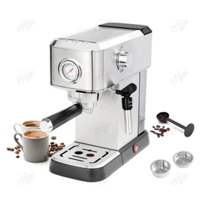 Household Espresso Machine 15 Bar Coffee Maker With 51mm Portafilter 110-240V - Picture 1 of 11