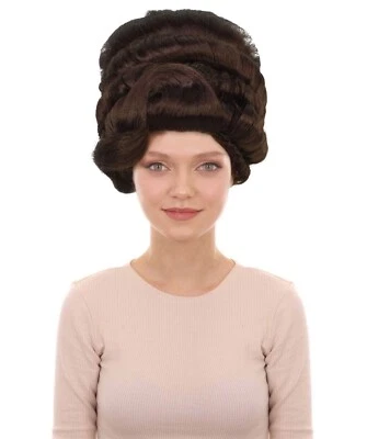 80s Dramatic Drag Queen Bouffant High Updo Wig for Halloween Cosplay - Image 1 of 4
